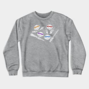 Ninja Doodles Crewneck Sweatshirt